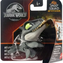 Coupon ✨ Jurassic World Snap Squad Attitudes Mosasaurus Mini Figure 🛒