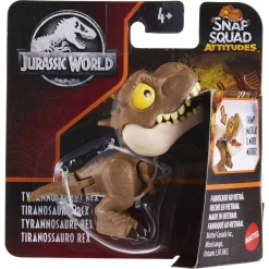Budget ๐ Jurassic World Snap Squad Attitudes Tyrannosaurus Rex Mini Figure ๐