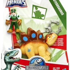 Deals 👏 Jurassic World Playskool Heroes Dino Tracker Stegosaurus Action Figure 👍