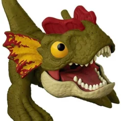 Best deal 😀 Jurassic World Dominion Uncaged Dilophosaurus Mini Figure [Wild Pop Ups] 🛒