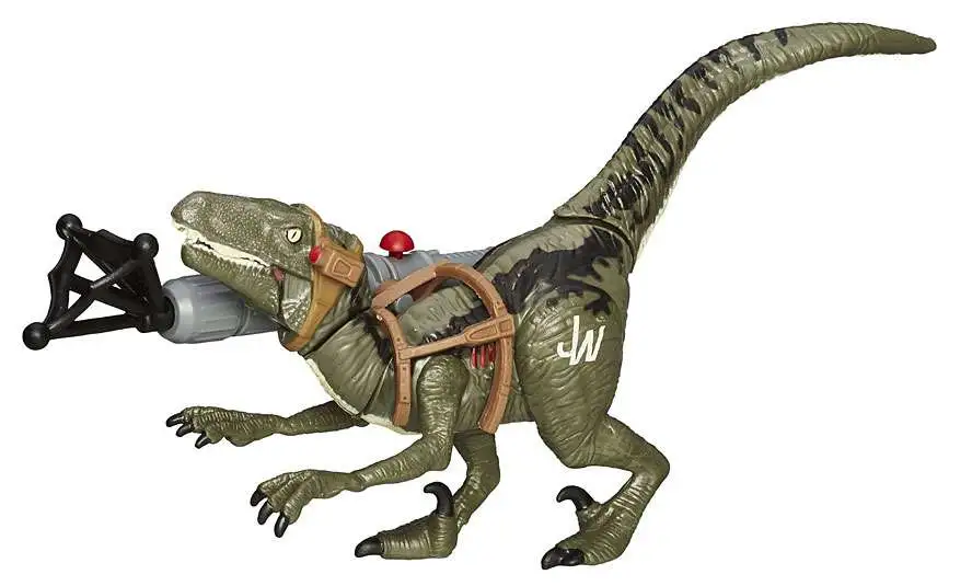 Budget 💯 Jurassic World Bashers & Biters Velociraptor Blue Action Figure 🔥 - Image 2