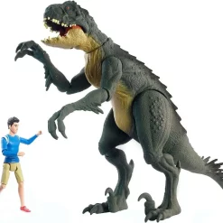 Outlet ✔️ Jurassic World Camp Cretaceous Dino Escape Scorpios Rex with Kenji Action Figure 2-Pack [Loose] 👏