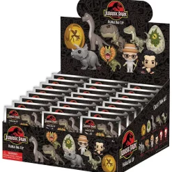 Wholesale ✨ 3D Figural Foam Bag Clip Jurassic Park Mystery Box [24 Packs] 😍