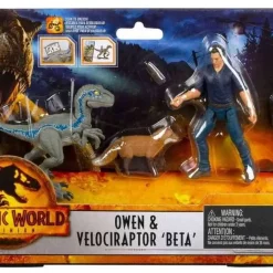 Top 10 🛒 Jurassic World Dominion Owen & Velociraptor Beta Action Figure 2-Pack 😉