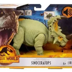 Top 10 🛒 Jurassic World Dominion Roar Strikers Sinoceratops Action Figure [Dark Grey] ⭐