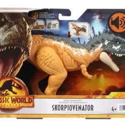 Best Sale 🤩 Jurassic World Dominion Roar Strikers Skorpiovenator Action Figure ⌛
