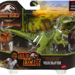 Best reviews of 😍 Jurassic World Camp Cretaceous Dino Escape Velociraptor (Green) Action Figure [Wild Pack] 😉